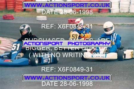 Photo: X6F0849-31 ActionSport Photography 28/06/1998 Manchester & Buxton Kart Club - Three Sisters, Wigan _5_100B_PistonPort_ICA #53