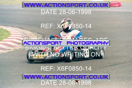 Photo: X6F0850-14 ActionSport Photography 28/06/1998 Manchester & Buxton Kart Club - Three Sisters, Wigan _5_100B_PistonPort_ICA #33