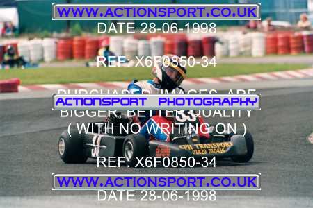 Photo: X6F0850-34 ActionSport Photography 28/06/1998 Manchester & Buxton Kart Club - Three Sisters, Wigan _5_100B_PistonPort_ICA #33