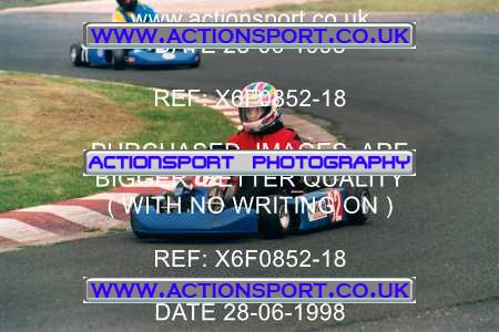 Photo: X6F0852-18 ActionSport Photography 28/06/1998 Manchester & Buxton Kart Club - Three Sisters, Wigan _1_SeniorTKM #82