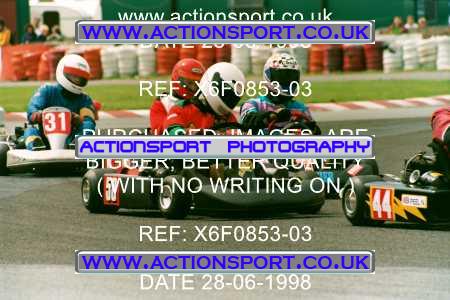 Photo: X6F0853-03 ActionSport Photography 28/06/1998 Manchester & Buxton Kart Club - Three Sisters, Wigan _1_SeniorTKM #58