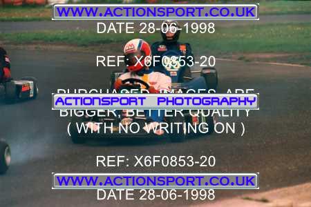 Photo: X6F0853-20 ActionSport Photography 28/06/1998 Manchester & Buxton Kart Club - Three Sisters, Wigan _6_100C_100C95_100C160 #41