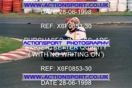 Photo: X6F0853-30 ActionSport Photography 28/06/1998 Manchester & Buxton Kart Club - Three Sisters, Wigan _6_100C_100C95_100C160 #88