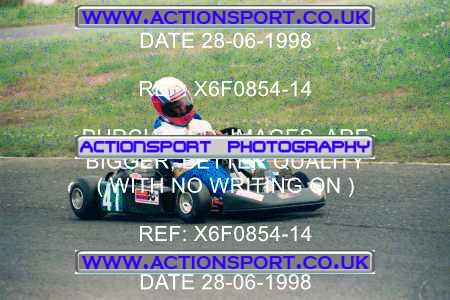 Photo: X6F0854-14 ActionSport Photography 28/06/1998 Manchester & Buxton Kart Club - Three Sisters, Wigan _6_100C_100C95_100C160 #41