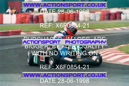Photo: X6F0854-21 ActionSport Photography 28/06/1998 Manchester & Buxton Kart Club - Three Sisters, Wigan _6_100C_100C95_100C160 #41