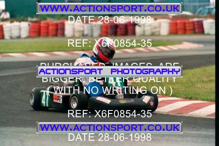 Photo: X6F0854-35 ActionSport Photography 28/06/1998 Manchester & Buxton Kart Club - Three Sisters, Wigan _6_100C_100C95_100C160 #41