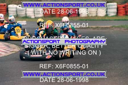 Photo: X6F0855-01 ActionSport Photography 28/06/1998 Manchester & Buxton Kart Club - Three Sisters, Wigan _7_125National_125Open #9990