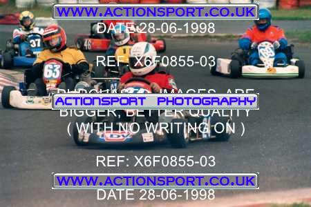 Photo: X6F0855-03 ActionSport Photography 28/06/1998 Manchester & Buxton Kart Club - Three Sisters, Wigan _7_125National_125Open #9990