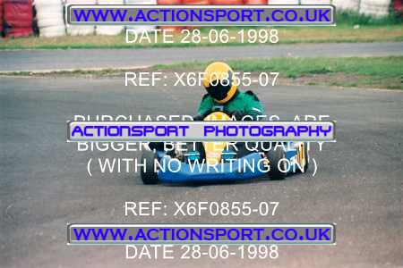 Photo: X6F0855-07 ActionSport Photography 28/06/1998 Manchester & Buxton Kart Club - Three Sisters, Wigan _7_125National_125Open #17