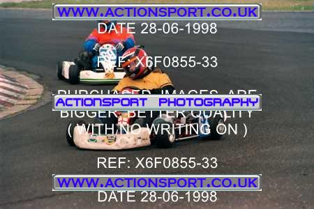 Photo: X6F0855-33 ActionSport Photography 28/06/1998 Manchester & Buxton Kart Club - Three Sisters, Wigan _7_125National_125Open #63