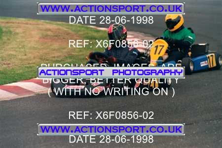 Photo: X6F0856-02 ActionSport Photography 28/06/1998 Manchester & Buxton Kart Club - Three Sisters, Wigan _7_125National_125Open #17