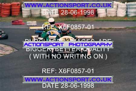 Photo: X6F0857-01 ActionSport Photography 28/06/1998 Manchester & Buxton Kart Club - Three Sisters, Wigan _8_250National_Open #34