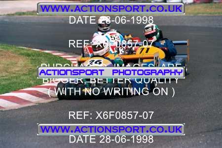 Photo: X6F0857-07 ActionSport Photography 28/06/1998 Manchester & Buxton Kart Club - Three Sisters, Wigan _8_250National_Open #71
