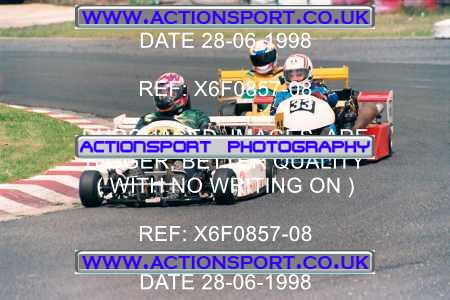 Photo: X6F0857-08 ActionSport Photography 28/06/1998 Manchester & Buxton Kart Club - Three Sisters, Wigan _8_250National_Open #34