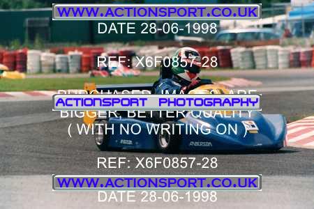 Photo: X6F0857-28 ActionSport Photography 28/06/1998 Manchester & Buxton Kart Club - Three Sisters, Wigan _8_250National_Open #71