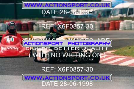 Photo: X6F0857-30 ActionSport Photography 28/06/1998 Manchester & Buxton Kart Club - Three Sisters, Wigan _8_250National_Open #34