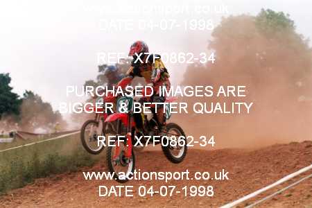 Photo: X7F0862-34 ActionSport Photography 04/07/1998 South Somerset SSC Festival of MX - Enmore  _3_100s #32