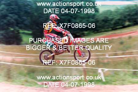 Photo: X7F0865-06 ActionSport Photography 04/07/1998 South Somerset SSC Festival of MX - Enmore  _3_100s #32