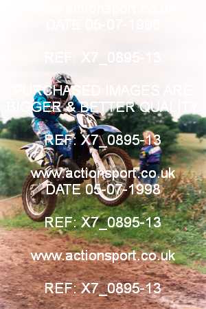 Photo: X7_0895-13 ActionSport Photography 05/07/1998 AMCA Meersbrook MC - Warmingham Lane  _5_ExpertsUnlimited #43