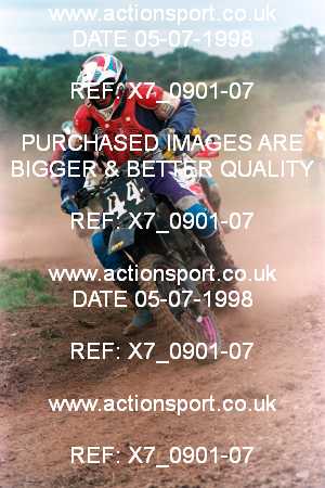 Photo: X7_0901-07 ActionSport Photography 05/07/1998 AMCA Meersbrook MC - Warmingham Lane  _1_JuniorGroup1 #44