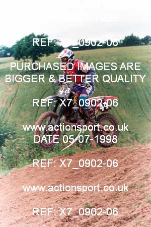 Photo: X7_0902-06 ActionSport Photography 05/07/1998 AMCA Meersbrook MC - Warmingham Lane  _1_JuniorGroup1 #44