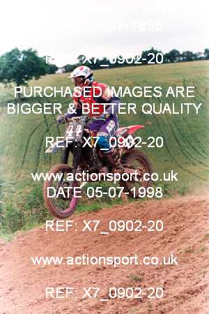 Photo: X7_0902-20 ActionSport Photography 05/07/1998 AMCA Meersbrook MC - Warmingham Lane  _1_JuniorGroup1 #44