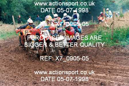 Photo: X7_0905-05 ActionSport Photography 05/07/1998 AMCA Meersbrook MC - Warmingham Lane  _3_Sidecars #8