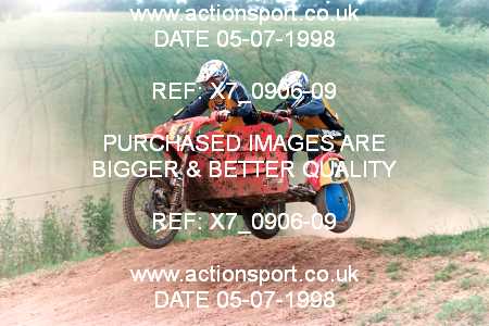 Photo: X7_0906-09 ActionSport Photography 05/07/1998 AMCA Meersbrook MC - Warmingham Lane  _3_Sidecars #8
