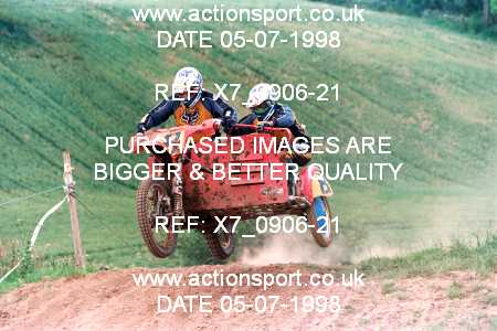 Photo: X7_0906-21 ActionSport Photography 05/07/1998 AMCA Meersbrook MC - Warmingham Lane  _3_Sidecars #8