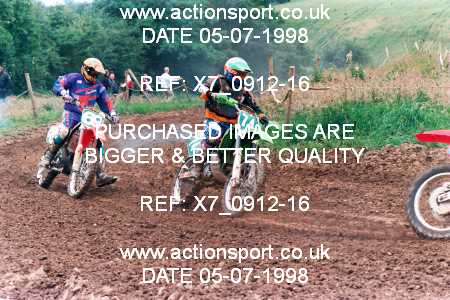 Photo: X7_0912-16 ActionSport Photography 05/07/1998 AMCA Meersbrook MC - Warmingham Lane  _6_SeniorsUnlimited #69