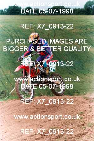 Photo: X7_0913-22 ActionSport Photography 05/07/1998 AMCA Meersbrook MC - Warmingham Lane  _6_SeniorsUnlimited #69