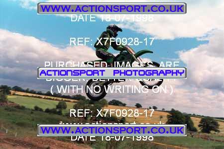 Photo: X7F0928-17 ActionSport Photography 18/07/1998 BSMA National East Anglia SSC - Wakes Colne _2_80s #98