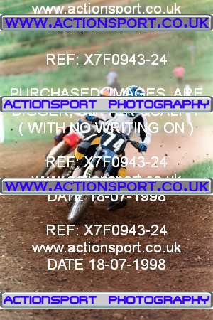 Photo: X7F0943-24 ActionSport Photography 18/07/1998 BSMA National East Anglia SSC - Wakes Colne _5_AMX #74