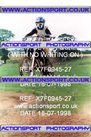Photo: X7F0945-27 ActionSport Photography 18/07/1998 BSMA National East Anglia SSC - Wakes Colne _5_AMX #74