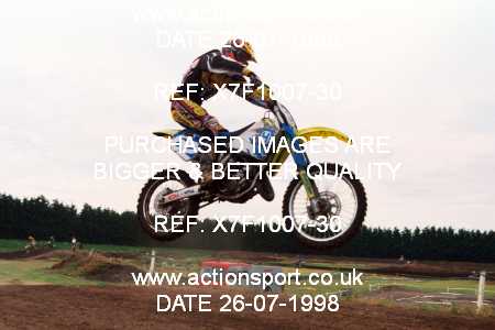 Photo: X7F1007-30 ActionSport Photography 26/07/1998 AMCA Essex MCC - Mildenhall _2_Seniors #62
