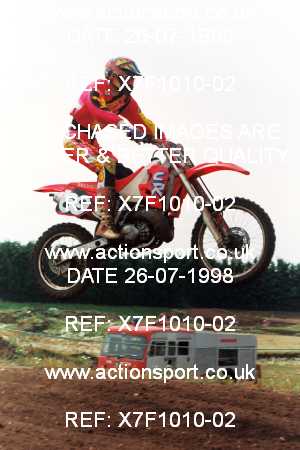 Photo: X7F1010-02 ActionSport Photography 26/07/1998 AMCA Essex MCC - Mildenhall _3_125Juniors #69