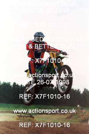 Photo: X7F1010-16 ActionSport Photography 26/07/1998 AMCA Essex MCC - Mildenhall _3_125Juniors #18