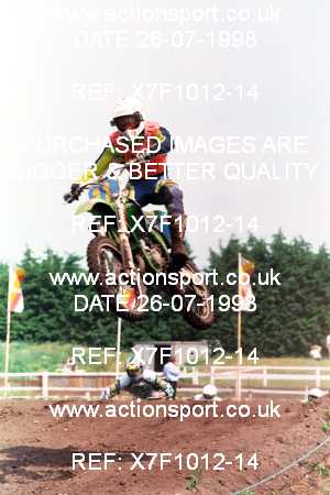 Photo: X7F1012-14 ActionSport Photography 26/07/1998 AMCA Essex MCC - Mildenhall _1_Experts #11