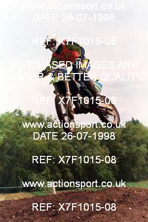 Photo: X7F1015-08 ActionSport Photography 26/07/1998 AMCA Essex MCC - Mildenhall _1_Experts #11