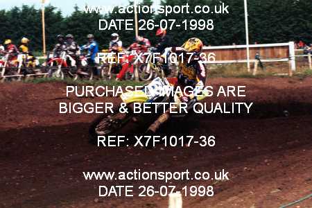 Photo: X7F1017-36 ActionSport Photography 26/07/1998 AMCA Essex MCC - Mildenhall _2_Seniors #62