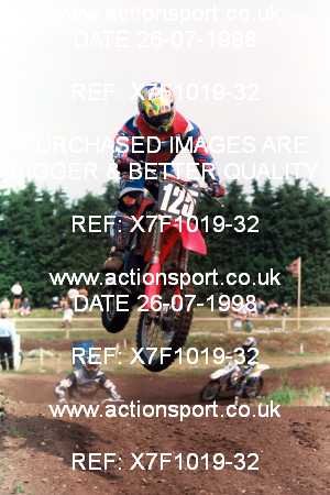 Photo: X7F1019-32 ActionSport Photography 26/07/1998 AMCA Essex MCC - Mildenhall _3_125Juniors #125