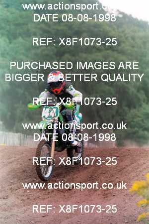 Photo: X8F1073-25 ActionSport Photography 08/08/1998 ACU BYMX National West Mids YMC - Hawkestone Park _4_100s #144