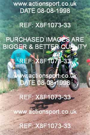 Photo: X8F1073-33 ActionSport Photography 08/08/1998 ACU BYMX National West Mids YMC - Hawkestone Park _4_100s #144