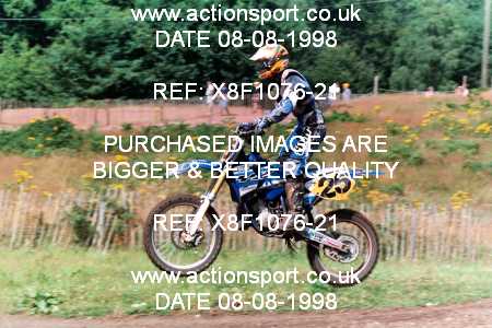 Photo: X8F1076-21 ActionSport Photography 08/08/1998 ACU BYMX National West Mids YMC - Hawkestone Park _5_125s #25