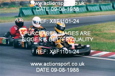 Photo: X8F1101-24 ActionSport Photography 09/08/1998 Kartmasters 98 - PFI Raceway _6_FormulaYamaha #43