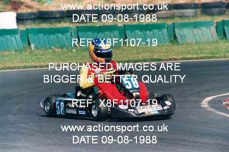 Photo: X8F1107-19 ActionSport Photography 09/08/1998 Kartmasters 98 - PFI Raceway _2_JuniorTKM #58