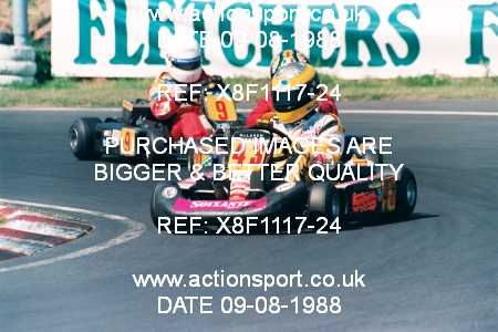 Photo: X8F1117-24 ActionSport Photography 09/08/1998 Kartmasters 98 - PFI Raceway _6_FormulaYamaha #43