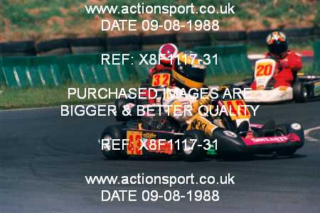 Photo: X8F1117-31 ActionSport Photography 09/08/1998 Kartmasters 98 - PFI Raceway _6_FormulaYamaha #43
