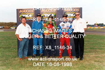 Photo: X8_1146-34 ActionSport Photography 16/08/1998 Hunts Kart Club TKM Festival - Kimbolton  _6_Podiums : Unsorted