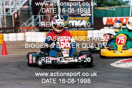 Photo: X8_1155-20 ActionSport Photography 16/08/1998 Hunts Kart Club TKM Festival - Kimbolton  _5_SeniorTKM-Vets-Heavy #55